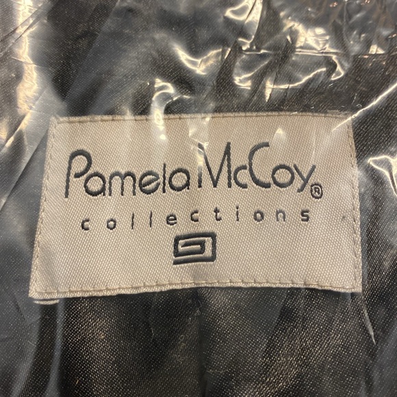 Pamela McCoy Black Genuine Leather Jacket W/Bell Sleeves Size 1x - Picture 7 of 7